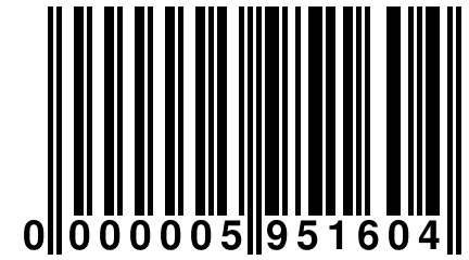 0 000005 951604