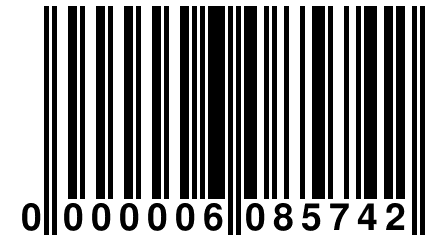 0 000006 085742