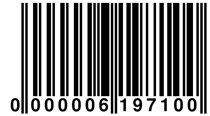 0 000006 197100