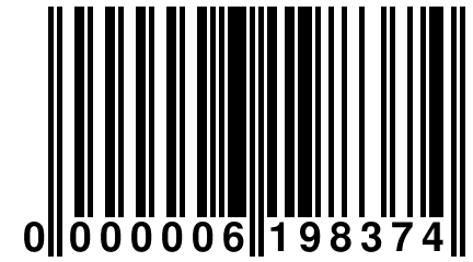 0 000006 198374