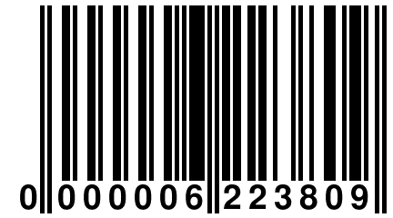 0 000006 223809