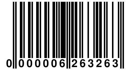 0 000006 263263