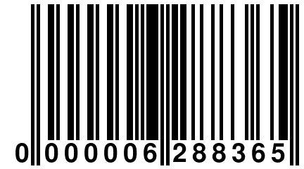 0 000006 288365