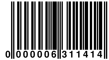 0 000006 311414