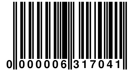 0 000006 317041