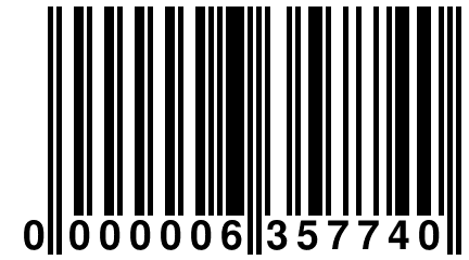 0 000006 357740