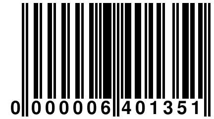 0 000006 401351