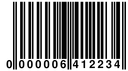 0 000006 412234