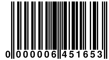 0 000006 451653