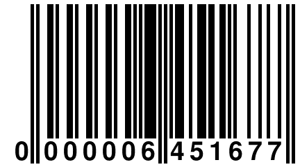 0 000006 451677