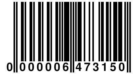 0 000006 473150