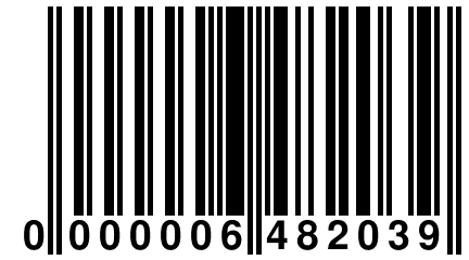 0 000006 482039