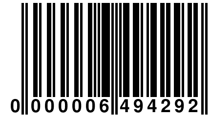 0 000006 494292