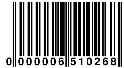 0 000006 510268