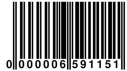 0 000006 591151