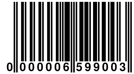 0 000006 599003