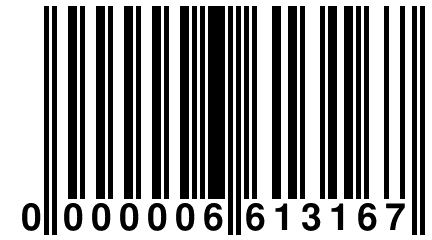 0 000006 613167