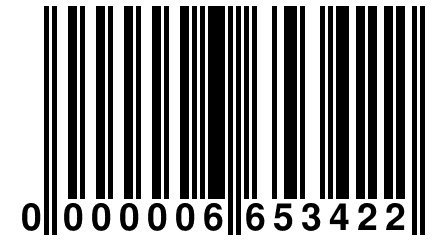 0 000006 653422