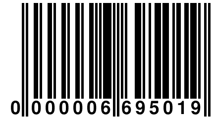 0 000006 695019