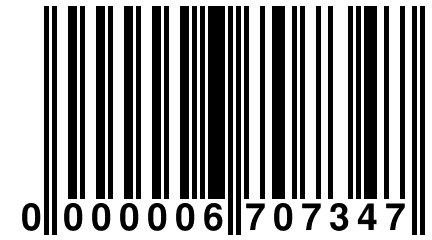 0 000006 707347