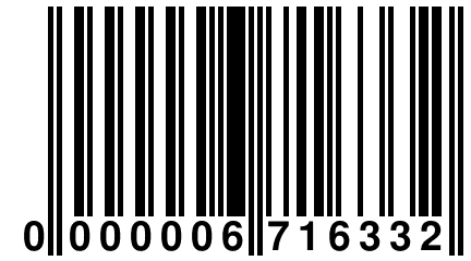 0 000006 716332