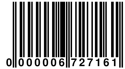 0 000006 727161