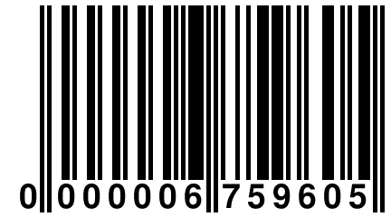 0 000006 759605