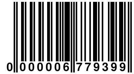 0 000006 779399