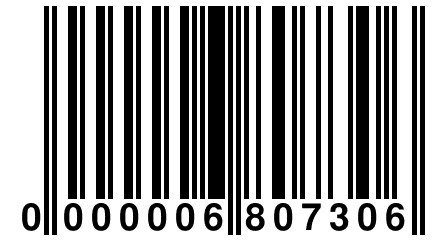 0 000006 807306