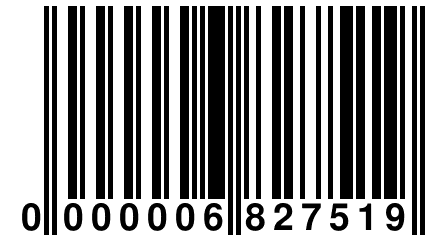 0 000006 827519