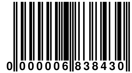 0 000006 838430