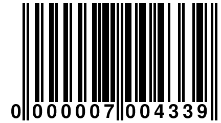 0 000007 004339