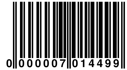 0 000007 014499