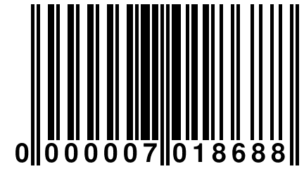 0 000007 018688