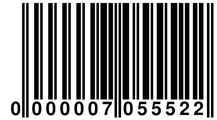 0 000007 055522