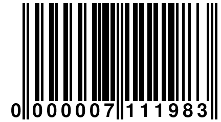 0 000007 111983