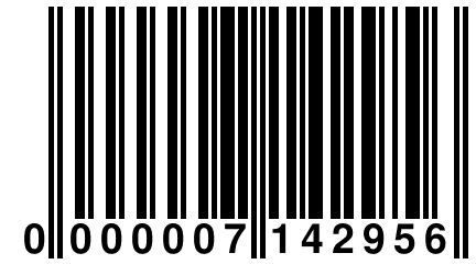 0 000007 142956