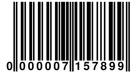 0 000007 157899