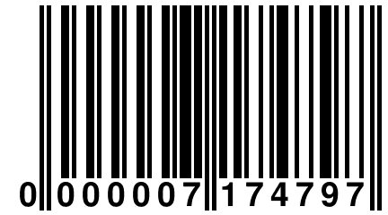 0 000007 174797