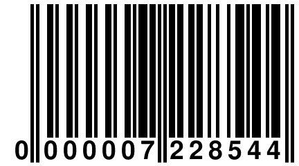 0 000007 228544