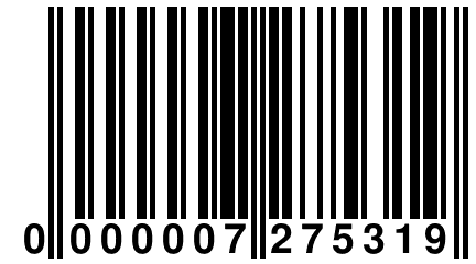 0 000007 275319