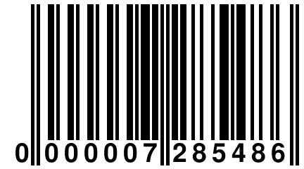 0 000007 285486