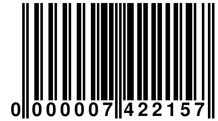 0 000007 422157