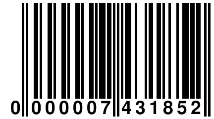 0 000007 431852