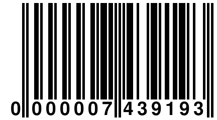 0 000007 439193