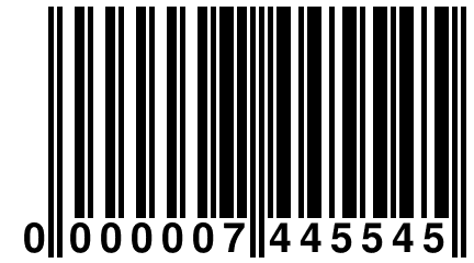 0 000007 445545