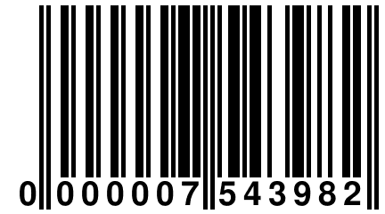 0 000007 543982