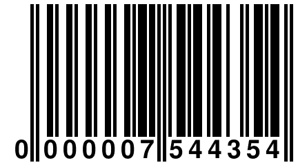 0 000007 544354