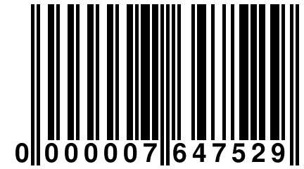 0 000007 647529