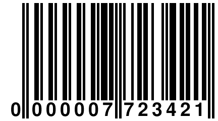 0 000007 723421